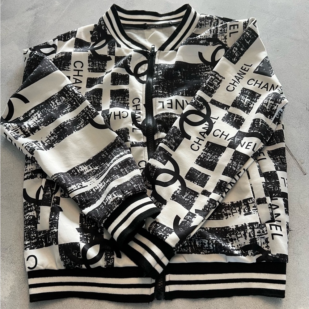 Cardigan - Lightweight with logos.
